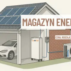 Magazyn energii 10kW na ile wystarczy? Dom z panelami słonecznymi, samochodem elektrycznym i magazynem energii.