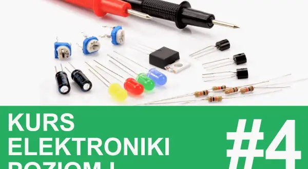 Różne rodzaje kondensatorów i inne elementy elektroniczne, idealne do nauki podstaw elektroniki.