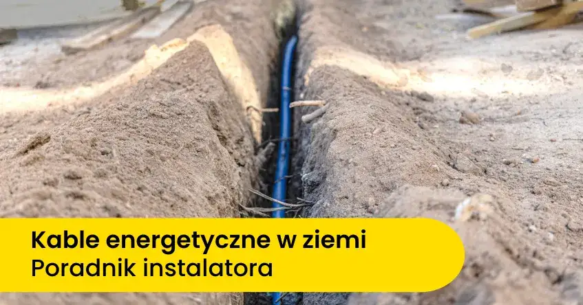kabel WLZ w ziemi, instalacja elektryczna domu