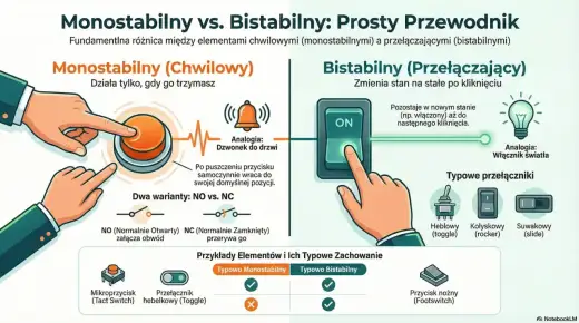 Układ bistabilny w elektryce - Jak działa i gdzie go użyć?