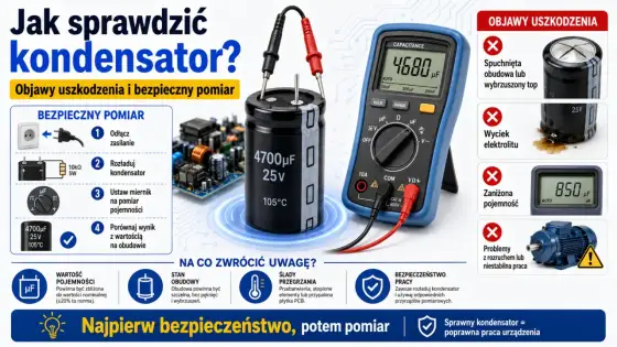 Jak sprawdzić kondensator miernikiem? Pełny poradnik