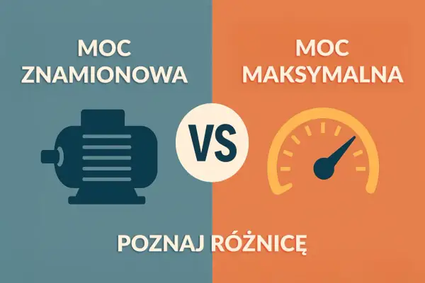 Moc znamionowa silnika kontra moc maksymalna. Poznaj różnice między nimi, aby wybrać odpowiednie urządzenie.
